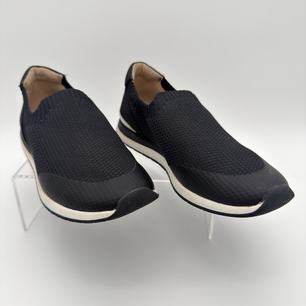 Naturalizer Lafayette Womens Black Fly Knit Slip On Sneakers Shoes Size 6M
